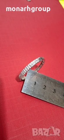 Сребърна Обеца, снимка 5 - Обеци - 50491840