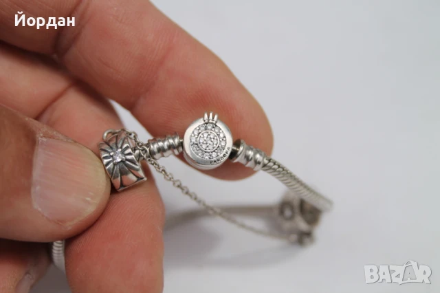 Дамска гривна ''Пандора/Pandora'', снимка 8 - Гривни - 50474443