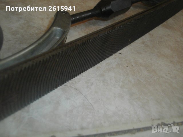 Ново Ръчно Алуминиево Автотенекеджйско Ренде-PFERD-Немско-Професионално-За Пили 350мм-Закален Реглаж, снимка 11 - Други инструменти - 43016969