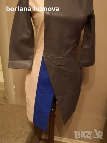 Красива кожена рокля намалям на 55лв , снимка 12 - Рокли - 48668138