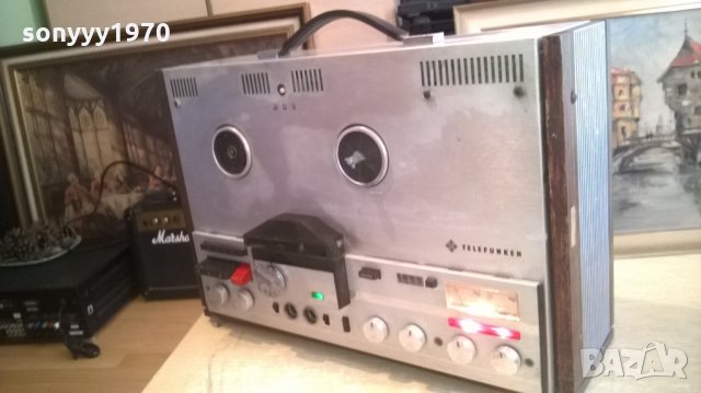 telefunken typ m204 ts e 4-made in western germany, снимка 2 - Ресийвъри, усилватели, смесителни пултове - 27741996