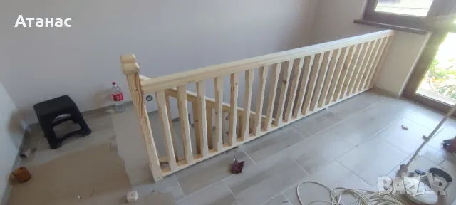 Дървен парапет, снимка 2 - Дърводелски услуги - 47769790