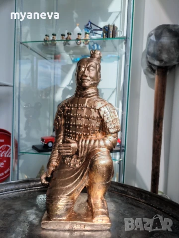 Теракотената армия, масивна статуетка с печат. , снимка 6 - Статуетки - 50476754