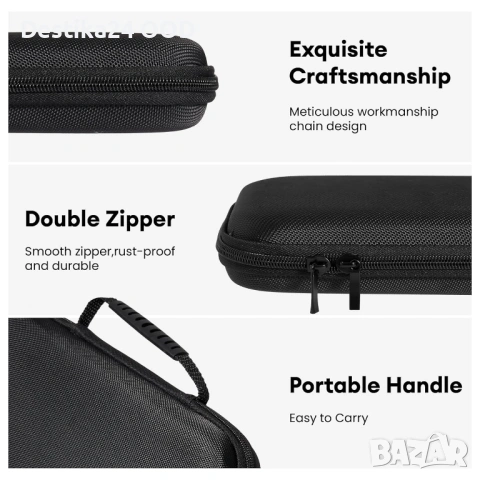 Твърд калъф за Nintendo Switch 2 с място за 12 игри и аксесоари, снимка 6 - Калъфи, кейсове - 53481155