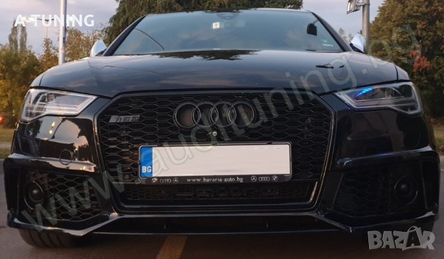 Предна броня за Ауди А6/C7 facelift/RS6/Audi A6 2016 2017 2018, снимка 14 - Тунинг - 33299310