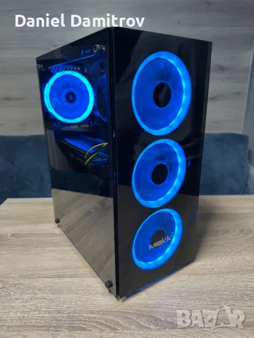 Геймърски компютър Ryzen 5 2600,RTX 2060,16GB RAM,256 GB NVMe, 1,5 TB HDD