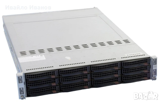 SuperMicro SuperServer 2022TG-HIBQRF - 4 Node/8x6348/32x4GB 2U