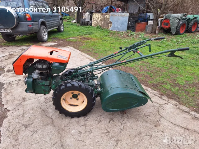 Мотоблок Goldoni 13к.с. Lombardiniс фреза голям Italy, снимка 4 - Градинска техника - 49415663