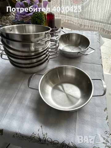 Метални съдове за сервиране, снимка 1