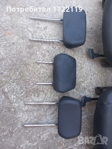 Предни кожени седалки и задни подглавници BMW F31, снимка 2 - Части - 52263771