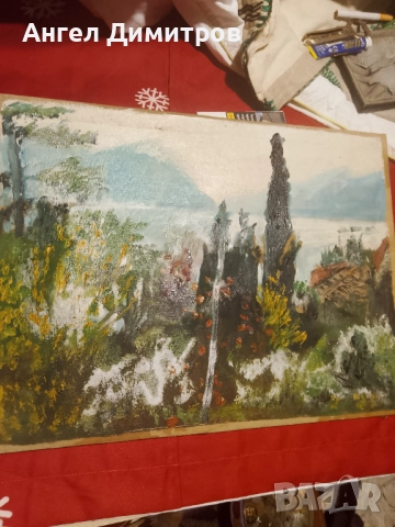 Маслена картина платно 