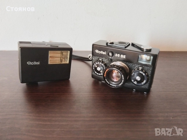 Rollei 35 SE + Rollei E 15B Flash , снимка 9 - Фотоапарати - 41764384