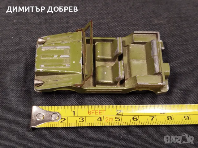 СТАРА РЕТРО МЕТАЛНА КОЛИЧКА ВОЕННА КОЛА DKW MUNGA GAMA, снимка 7 - Колекции - 48799317