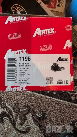 Водна помпа Airtex 1195, Renault, Volvo, Opel, Mitsubishi, снимка 2 - Части - 52030843