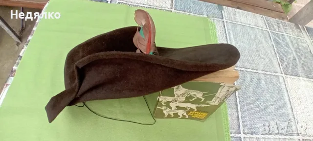 Немска ловджийска шапка,1930г,оригинал , снимка 13 - Екипировка - 50352551