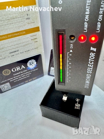 Сребърни обеци с мойсанит (Диамант) 1 карат, снимка 12 - Обеци - 53172550