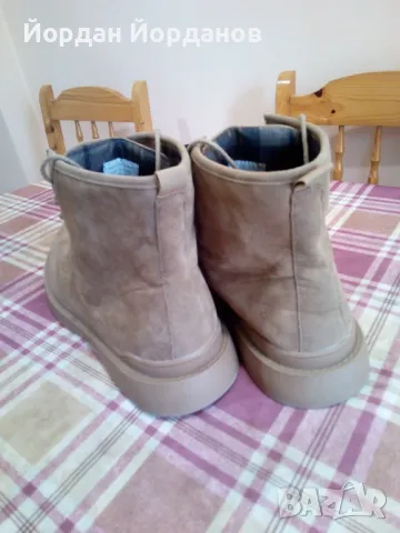 Мъжки кожени обувки , снимка 6 - Мъжки боти - 49494752