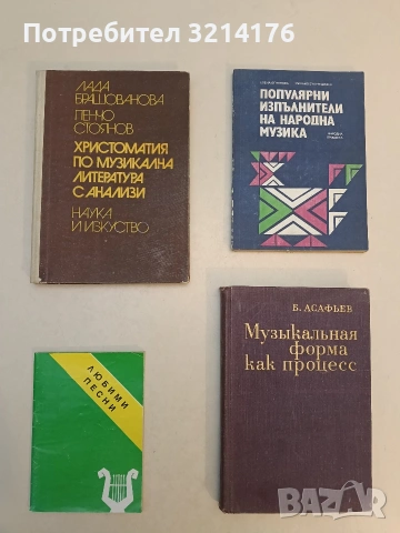 Популярни изпълнители на народна музика - Елена Огнянова, Михаил Букурещлиев (Отлично състояние)