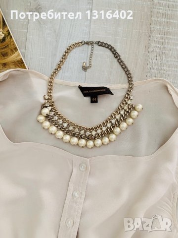 Елегантна блуза Adolfo Dominguez, р-р М, снимка 3 - Ризи - 23866532