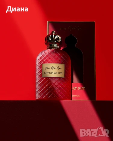 MY GEISHA LET'S PLAY RED Парфюмен екстракт, снимка 2 - Дамски парфюми - 51837214
