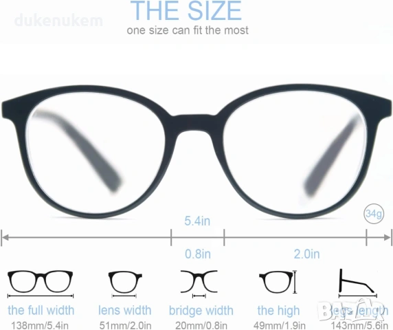 Комплект 3 броя очила за четене, +3.00, кръгли рамки, пружинни панти, снимка 2 - Слънчеви и диоптрични очила - 53071013