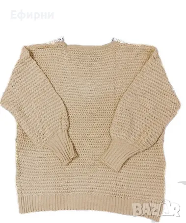 Блузон голям размер, Елегантен пуловер, Топъл пуловер, Ефектен пуловер, снимка 5 - Блузи с дълъг ръкав и пуловери - 47272075