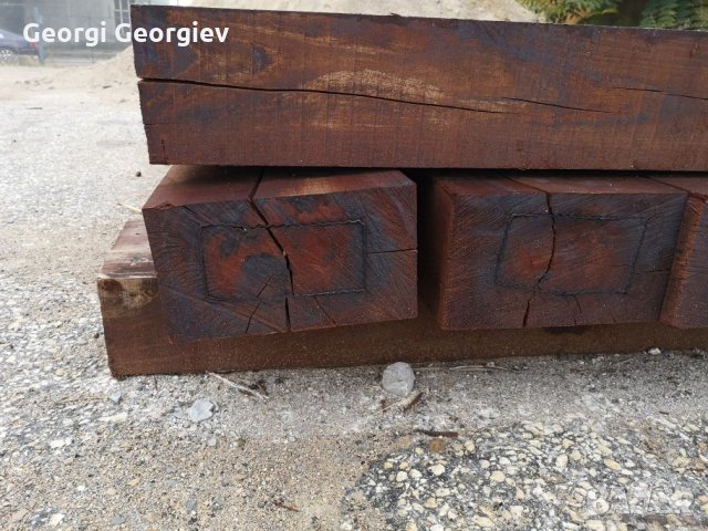 Дървени траверси Импрегнирани, стрелкови траверси, снимка 5 - Селскостопанска техника - 27110135