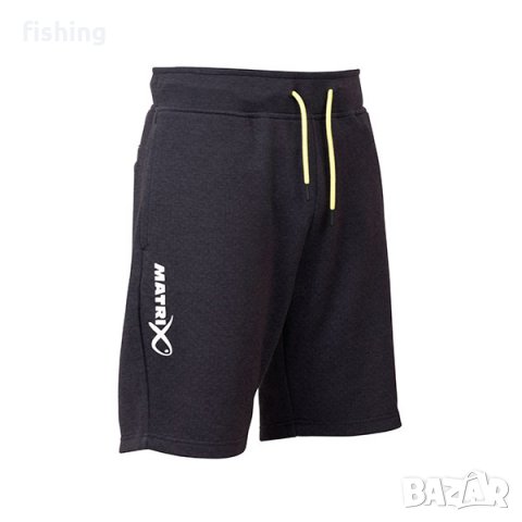 Къси панталони Matrix Minimal Black Jogger Short