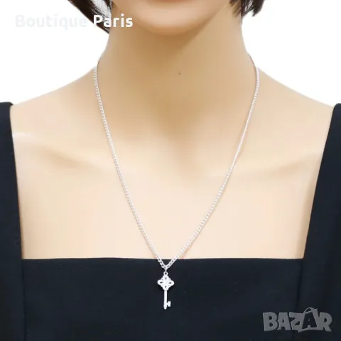 Tiffany & Co Key колие, снимка 2 - Колиета, медальони, синджири - 50049108