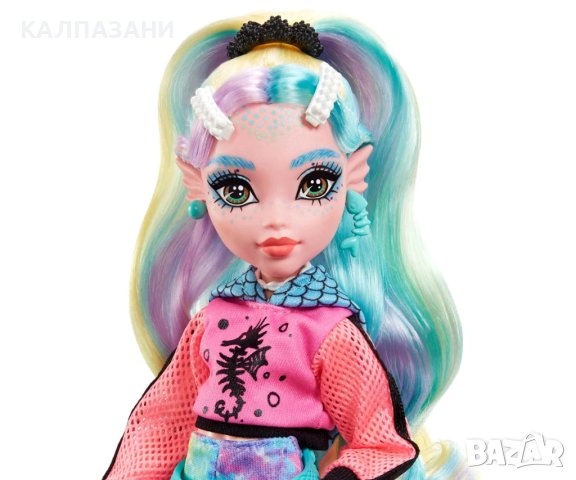 Кукла Barbie - Монстър Хай: Лагуна Блу Mattel HHK55, снимка 4 - Кукли - 43006338