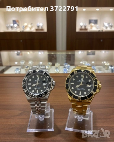 Мъжки часовник Ролекс, снимка 4 - Луксозни - 53057414