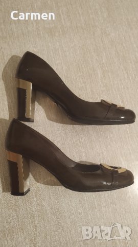 Lavorazione Artigiana италиански дамски обувки на ток, снимка 7 - Дамски обувки на ток - 32539524