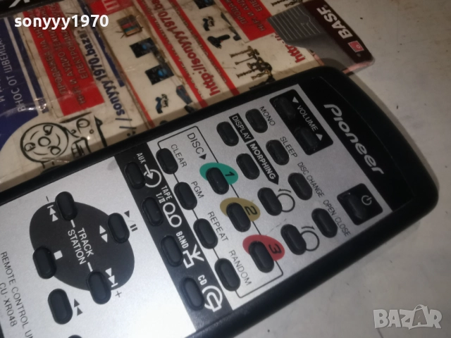 PIONEER CU-XR048 AUDIO REMOTE-ВНОС SWISS 2312251055, снимка 11 - Ресийвъри, усилватели, смесителни пултове - 52882316