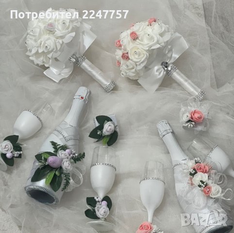 Сватбени комплекти, снимка 14 - Сватбени аксесоари - 40334160