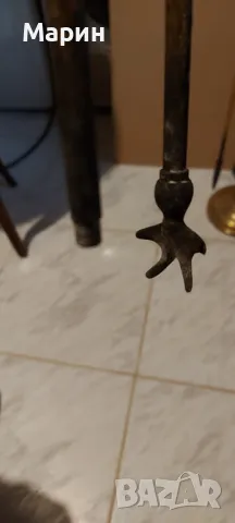 Прибори за камина, снимка 5 - Антикварни и старинни предмети - 48257439