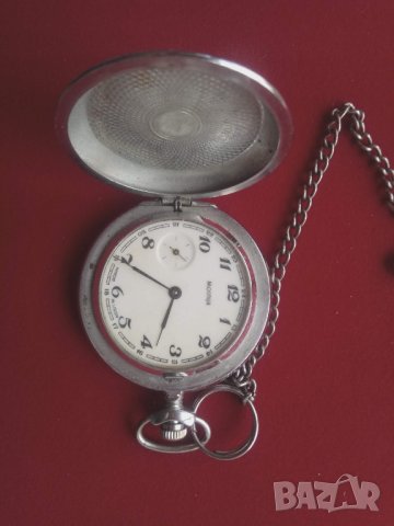 Продавам джобен часовник MOLNIJA USSR, снимка 6 - Джобни - 28920447
