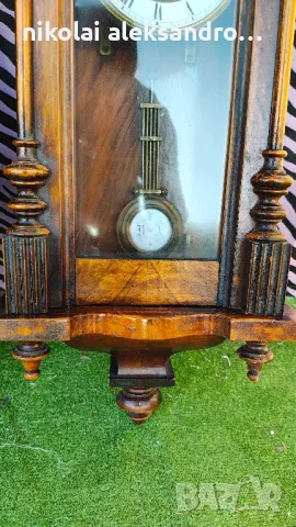 стар немски часовник , снимка 7 - Антикварни и старинни предмети - 48409856