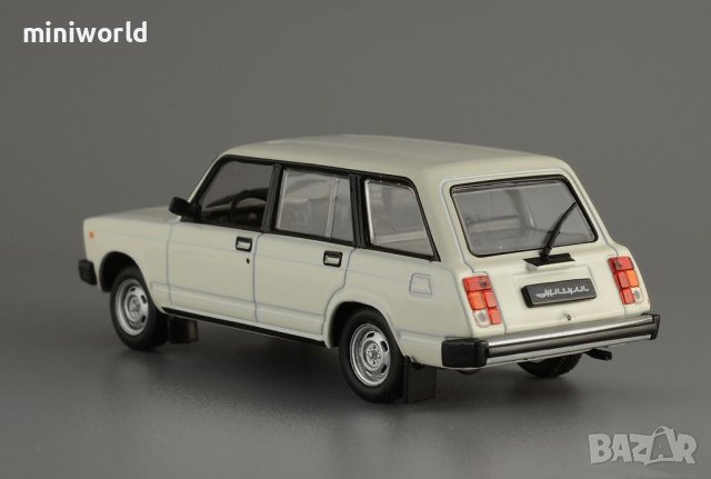 ВАЗ 2104 Лада комби 1984 - мащаб 1:43 на DeAgostini моделът е нов в блистер, снимка 5 - Колекции - 43213450