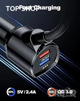 Bluetooth FM трансмитер, снимка 2 - Слушалки и портативни колонки - 48738920