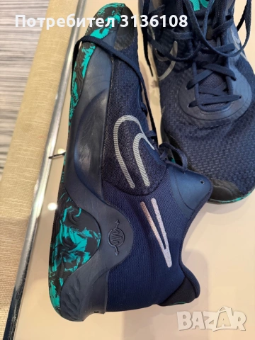 NIKE KD TREY 5 IX OBSIDIAN EMERALD GREEN   OBSIDIAN EMERALD GREEN, снимка 3 - Маратонки - 53222466