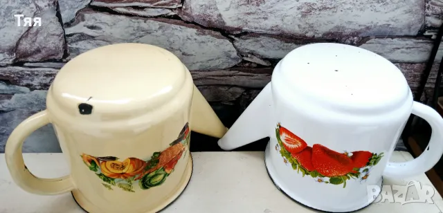 Емайлирани чайничета , снимка 4 - Съдове за готвене - 47322016