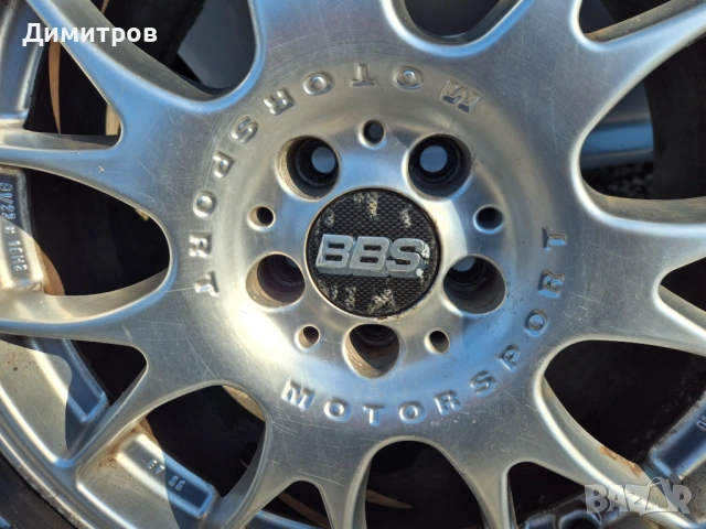 4 джанти BBS MOTORSPORT 18", 5Х112 с гуми PIRELLI 225/45R18; 95Y, снимка 2 - Гуми и джанти - 53078533