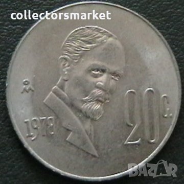 20 центаво 1978, Мексико