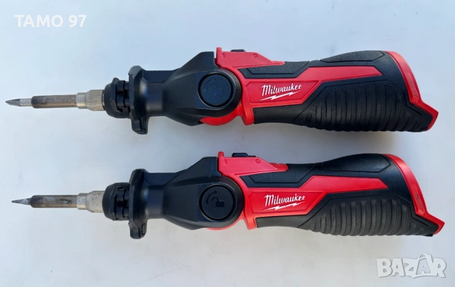 Milwaukee M12 Si - Акумулаторен поялник 12V перфектен!