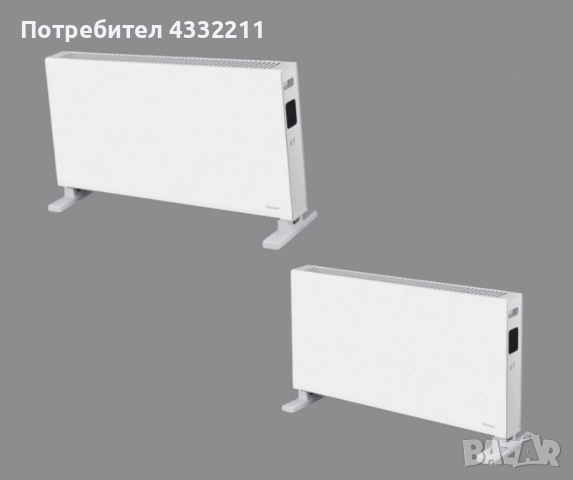 Конвектор K37, стоящ, 2000W, Wi-Fi, снимка 2 - Отоплителни печки - 51868342