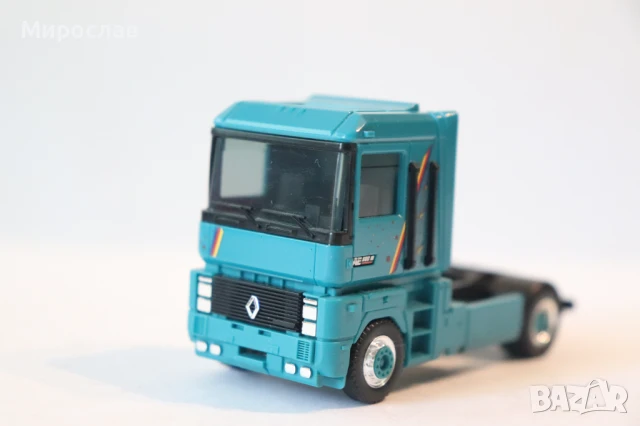 HERPA H0 1/87 RENAULT MAGNUM ВЛЕКАЧ МОДЕЛ КОЛИЧКА КАМИОН, снимка 3 - Колекции - 50462657