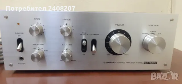 Pioneer  SA-6300, снимка 2 - Ресийвъри, усилватели, смесителни пултове - 49402766