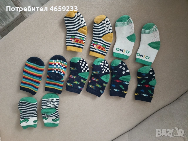 8 чифта чорапи бебешки 