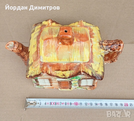 порцеланов чайник , снимка 6 - Антикварни и старинни предмети - 53407280