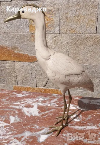 Италианска Чапла, снимка 2 - Статуетки - 50426424